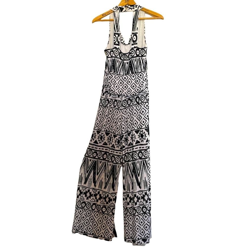 CATO black and white jumpsuit size 8 NWT - Picture 2 of 8